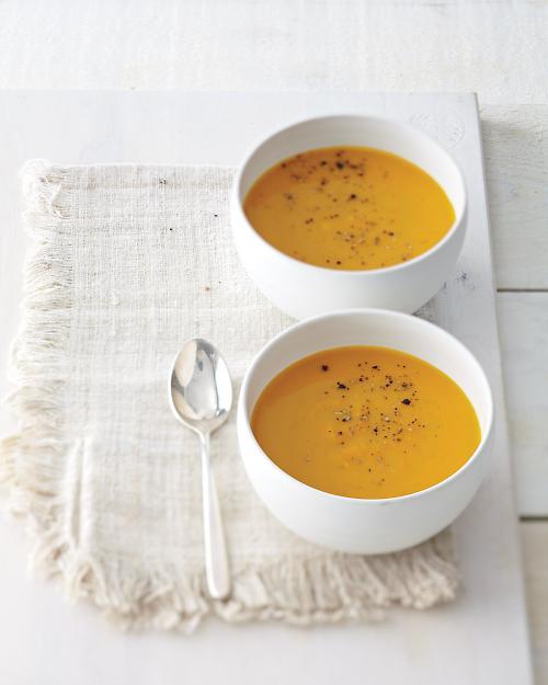 butternut squash and apple soup a bowl full of simple