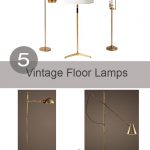 Friday Favorites | Brass Floor Lamps