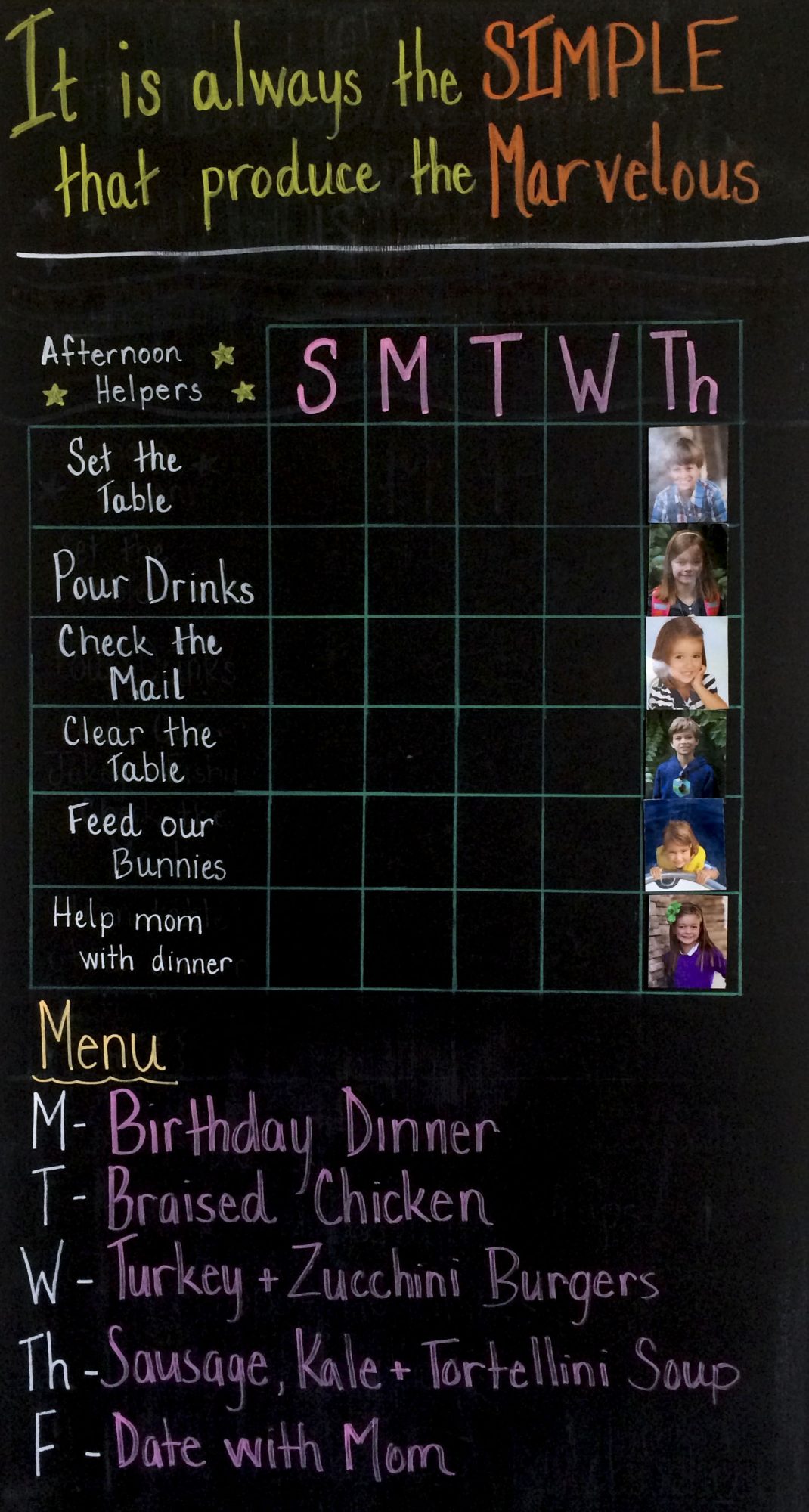 The Simple Proof | On the Menu Board The Simple Proof | On the Menu Board