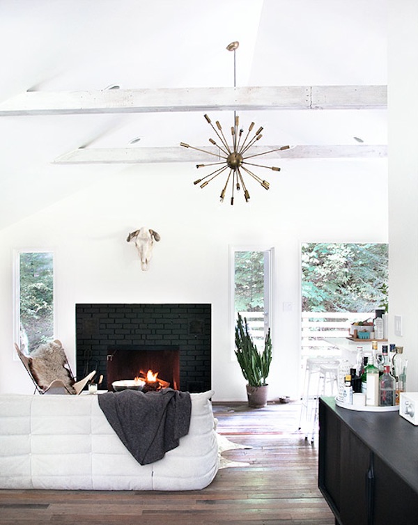 living room chandelier