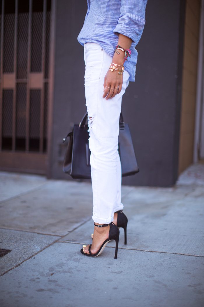 Simple Proof Style | White Denim