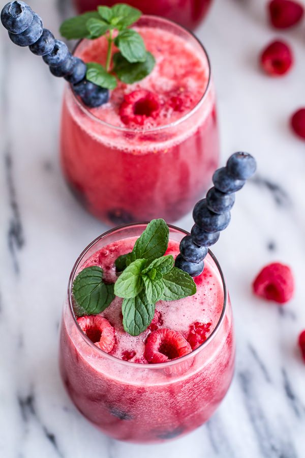 rhubarb bellini