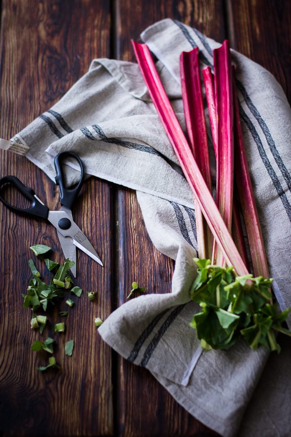 rustic rhubarb almond tart {gluten-free}-9
