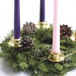 Simple DIY Advent Wreath