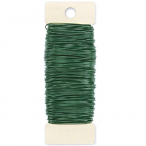 Green Floral Wire